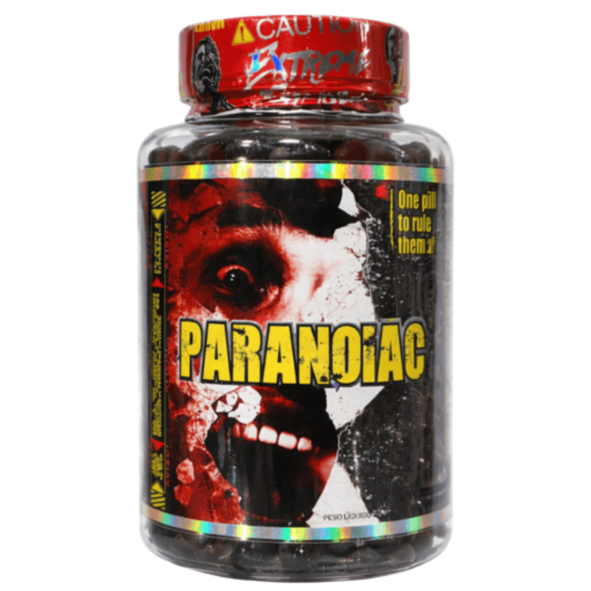Terror Labz Paranoiac Extreme Fat Burner 90 Cápsulas BR