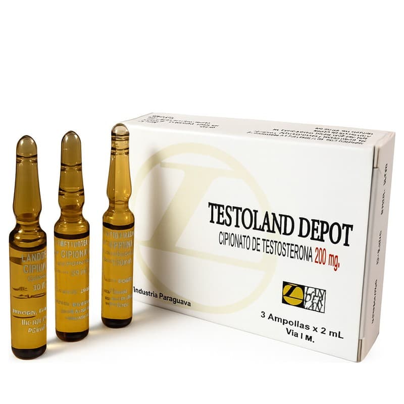 Testoland Depot – 3 Ampolas 2ml