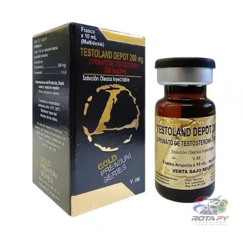 Testoland Depot Gold Premium 200mg/2ml – 10ml