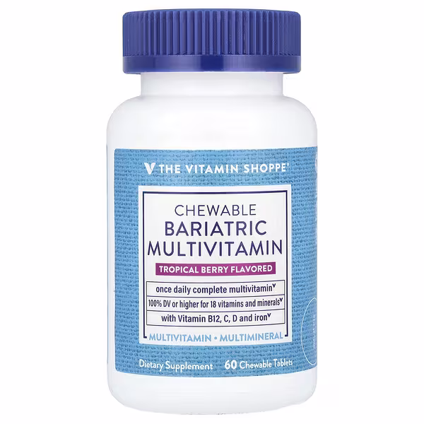 The Vitamin Multivitamínico Bariátrico Masticable 60 tabletas