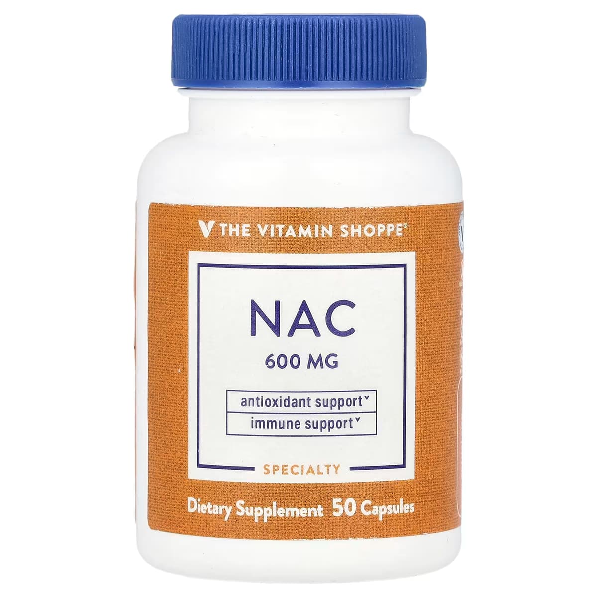 The Vitamin NAC N-Acetil-L-Cisteína 600 mg 50 cápsulas