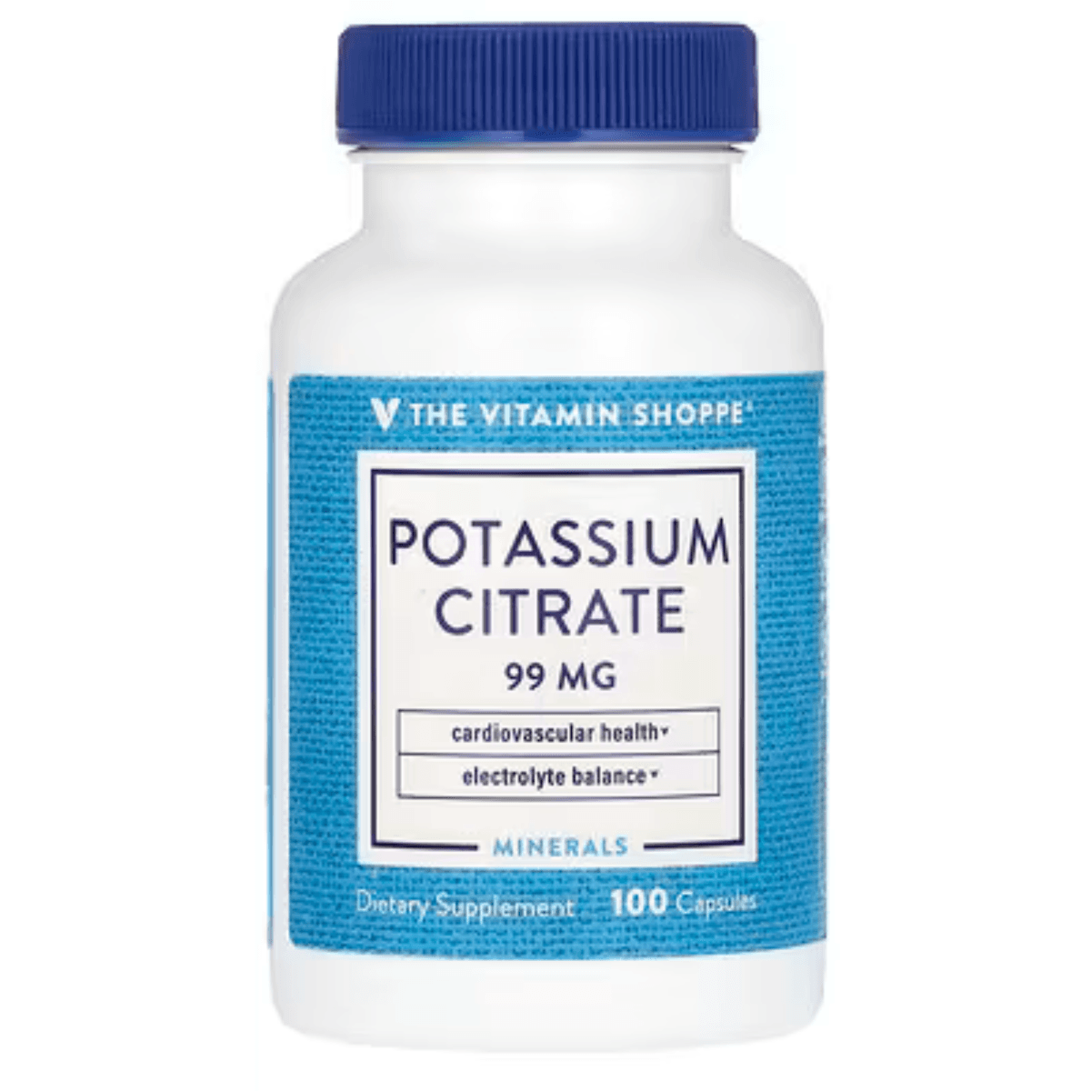 The Vitamin Potassium Citrate 99mg 100 cápsulas