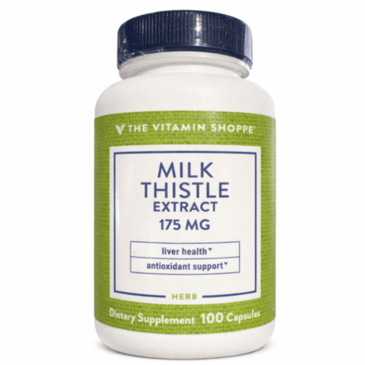 The Vitamin Shoppe Milk Thistle Extract 175 mg 100 Cápsulas