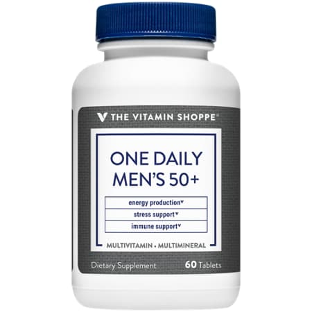 The Vitamin Shoppe One Daily Men's 50+ 60 tabletas