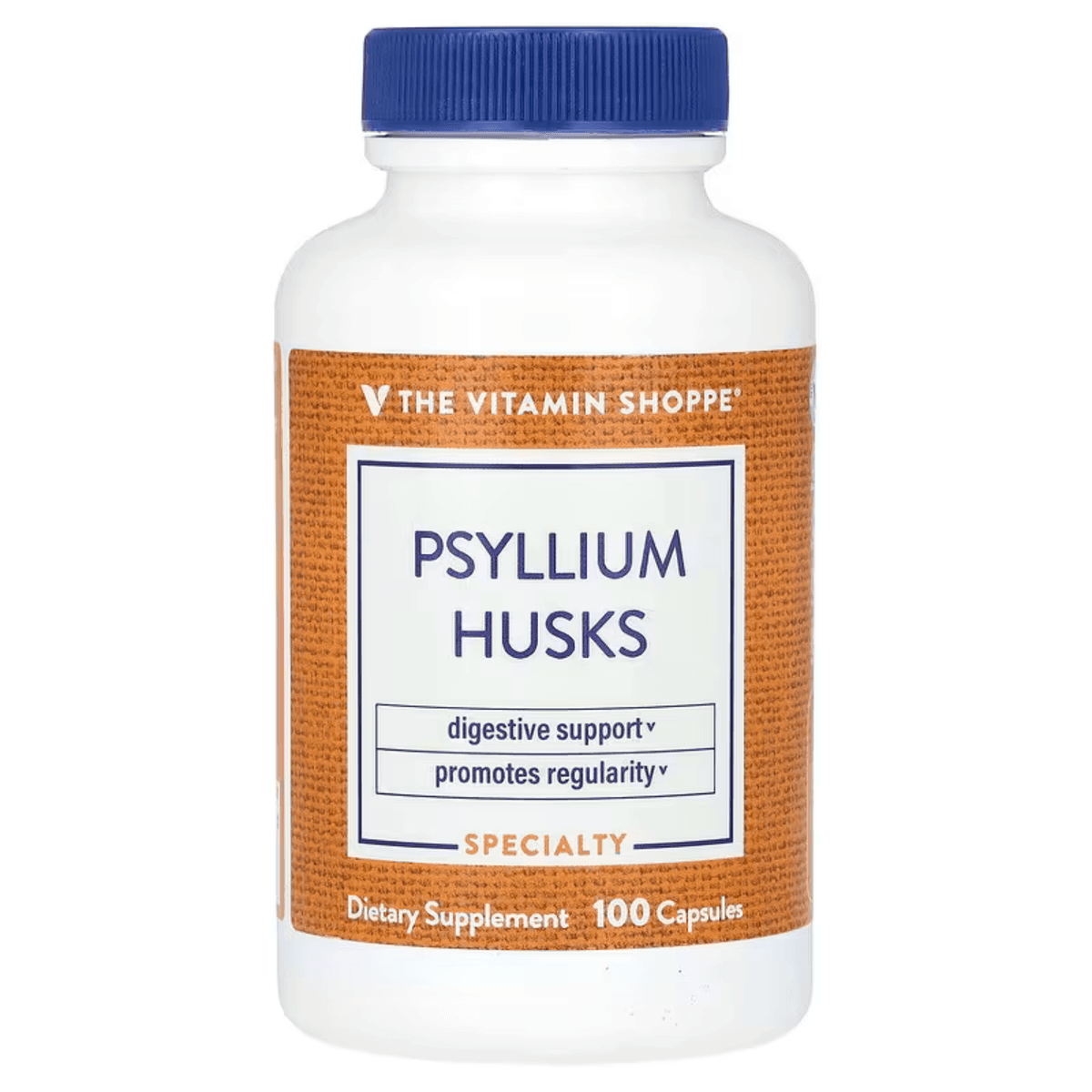 The Vitamin Shoppe Psyllium Husks 100 Cápsulas