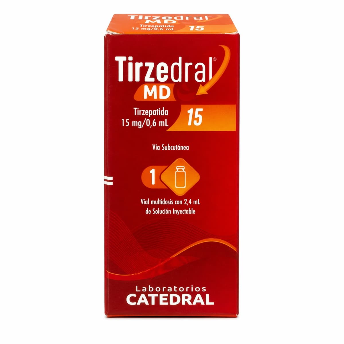 Tirzedral 15mg 1 ampola Tirzepatida
