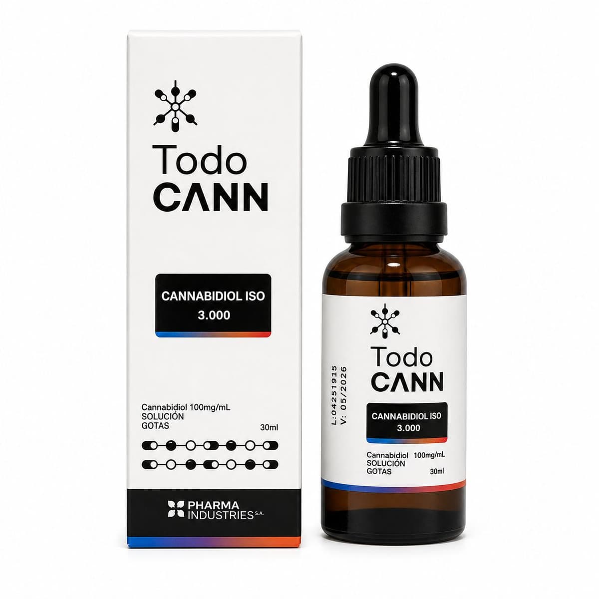 Todo CANN Cannabidiol ISO 3.000mg 30ml | Canabidiol