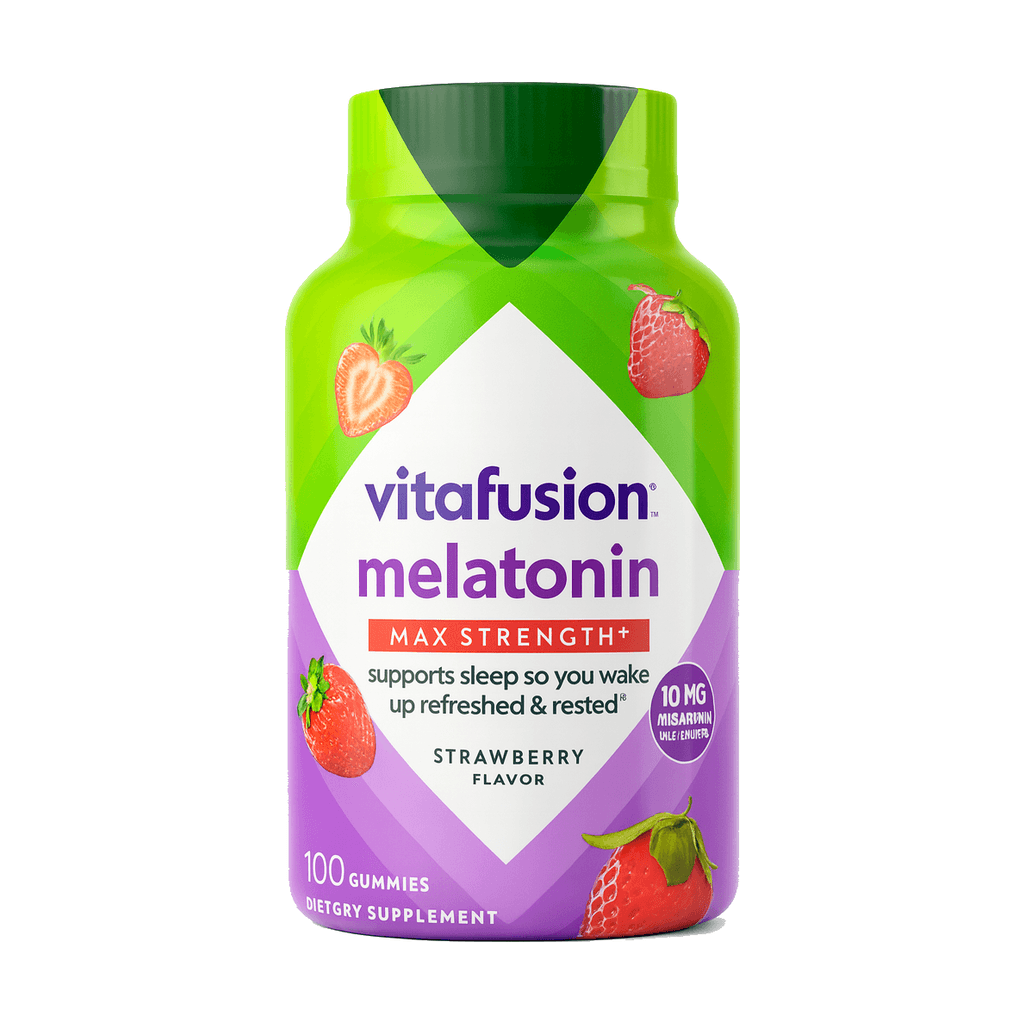 Vitafusion Melatonina Max Strength 100 Gummies